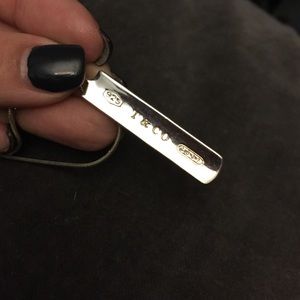 Tiffany bar necklace