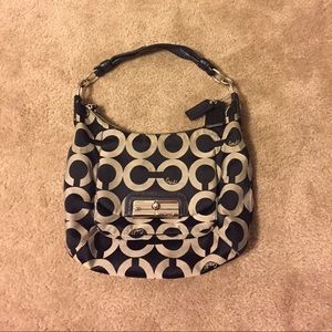 Coach "Kristen" Crossbody Hobo Bag