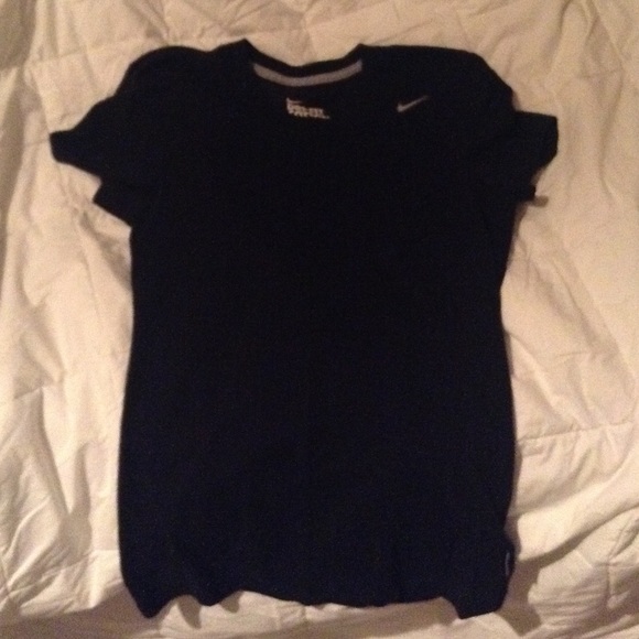 TRADED black dri-fit tee