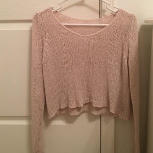 Brandy Melville cropped sweater! Never worn.
