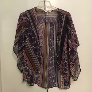 Printed Kimono