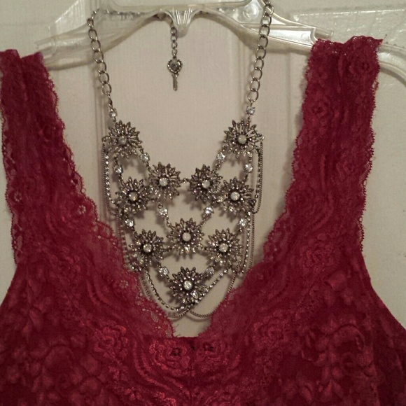 Betsey Johnson Beautiful Silver-Gold Necklace