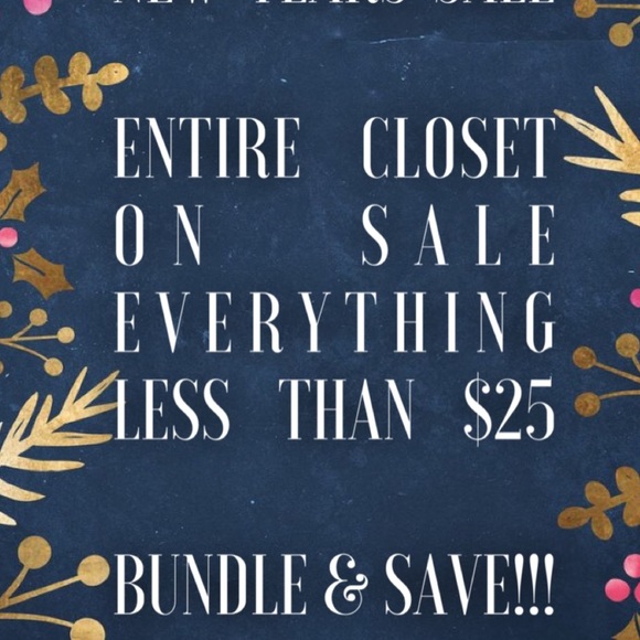 ENTIRE CLOSET LESS THAN $25!!! - Picture 1 of 1