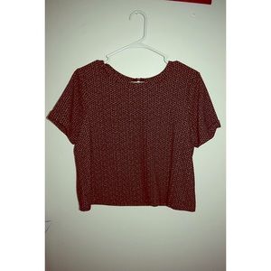Forever21 knitted crop top