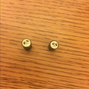 Panda earrings