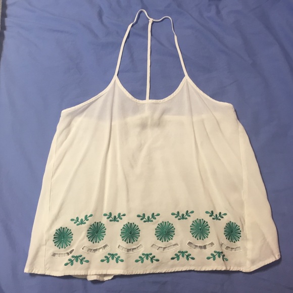 White tank top
