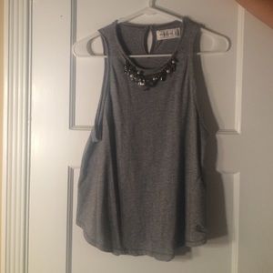 Dressy Gray Tank