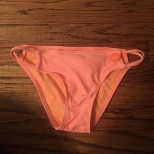 Sherbet orange bikini bottoms