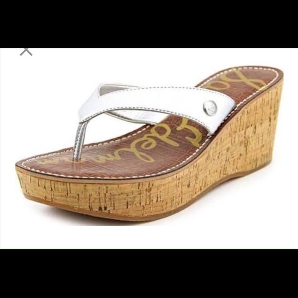 Sam Edelman "Romy" Wedge Sandal 7.5