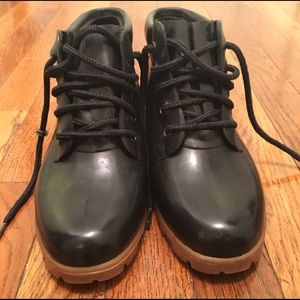 Lands End rain boots