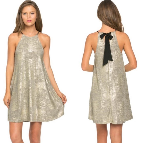 Gold Dress