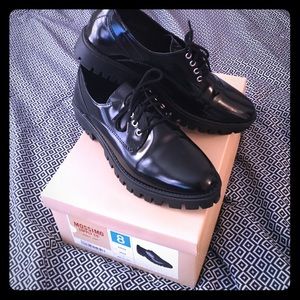 Black oxfords