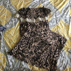 Tribal print maxi dress! Size Medium
