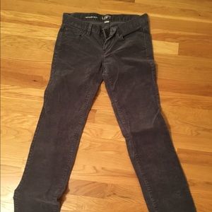 Corduroy skinny pants!