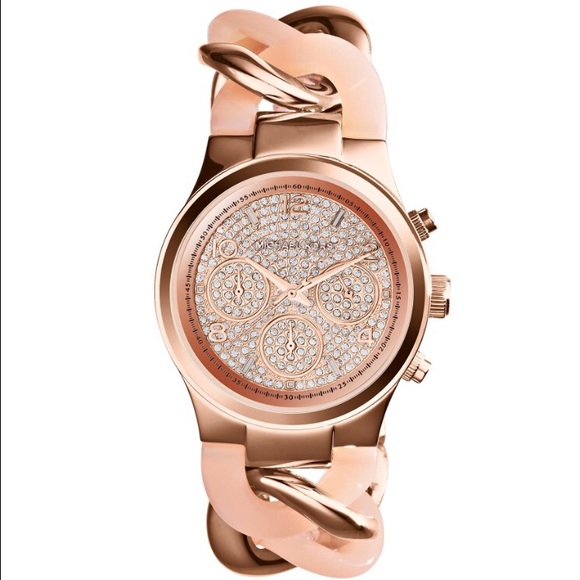 π― Authentic MK Runway Twist Rose Gold-Tone Watch - Picture 2 of 2