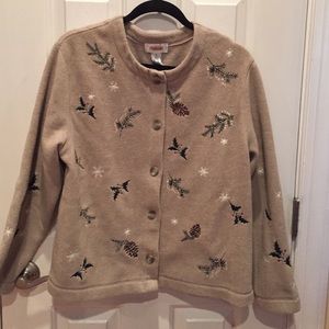 Talbots fleece jacket