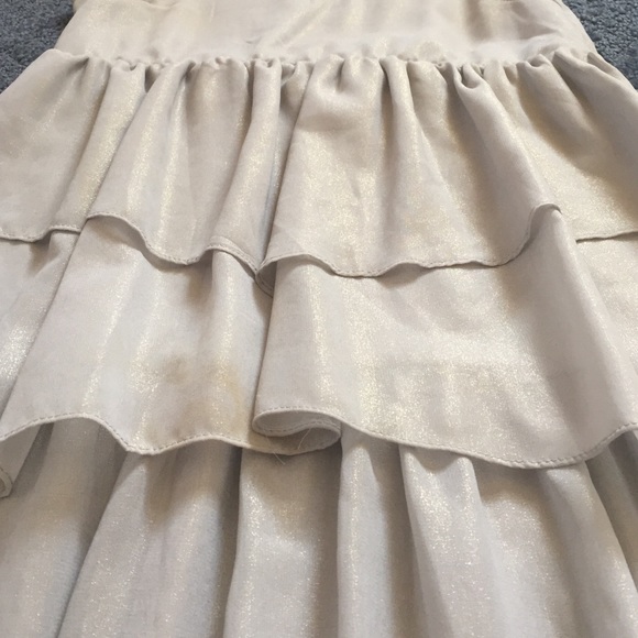 Size small grey shimmer cocktail dress - Picture 3 of 3