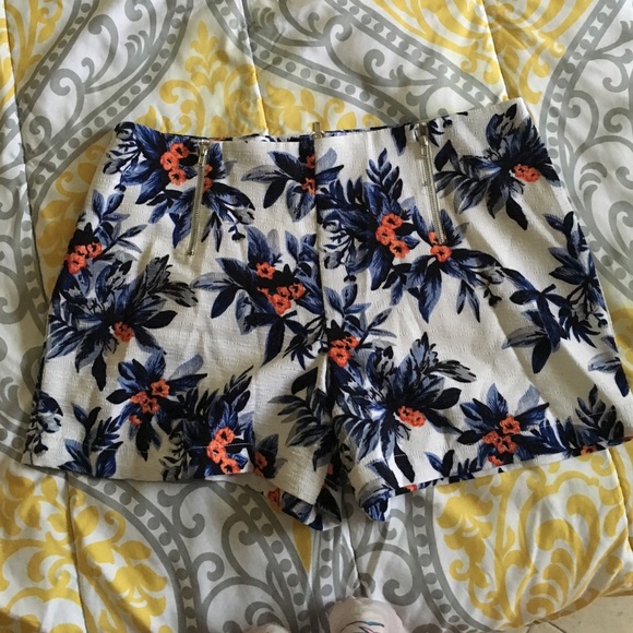 Floral Print Shorts
