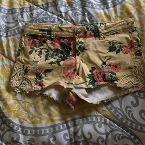 Floral Print Shorts