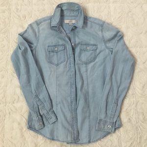 LOFT Chambray Shirt