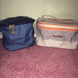 2 makeup bags 1 -Estée Lauder small makeup bag