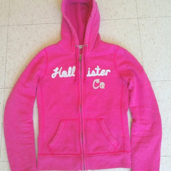 Hollister zip up jacket Size S