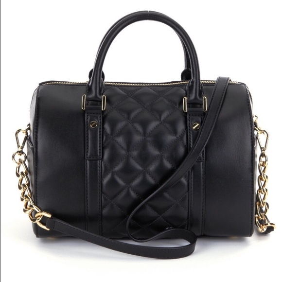 💯 Authentic MK Grayson Quilted Medium Satchel - Picture 3 of 4