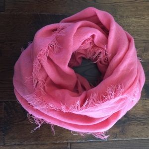 Nordstrom BP bubblegum pink infinity scarf