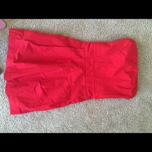 Red Abercrombie mini dress