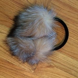 Fox Fur Earmuffs