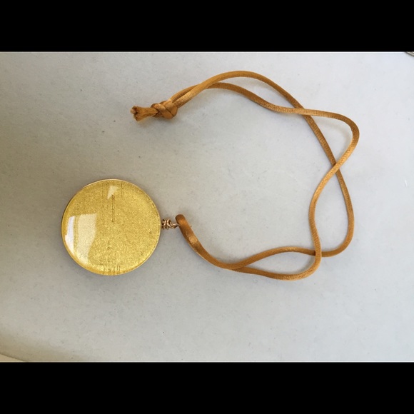 Handmade glass necklace