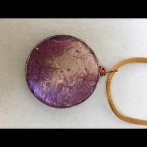 Hand made glass pendant