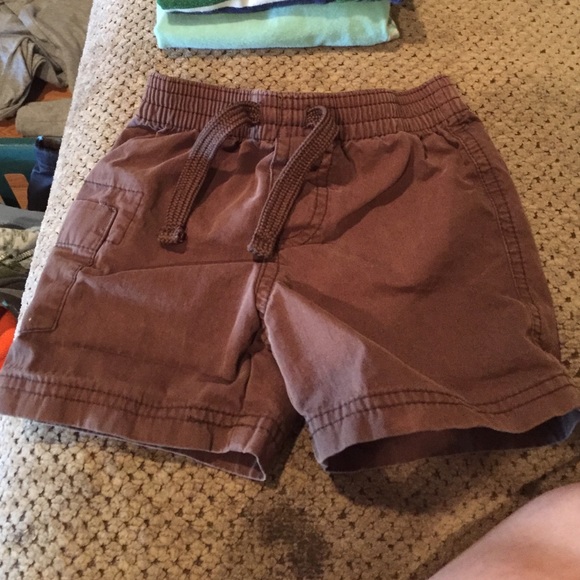 Brown 9 month shorts!