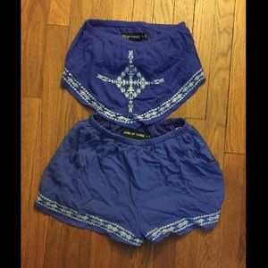 LF Royal Blue Tribal Two-Piece