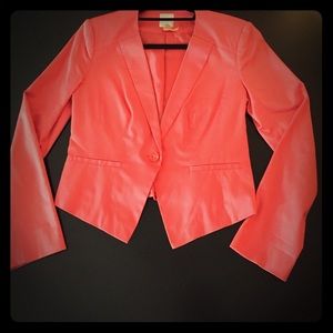 Beautiful coral Halogen blazer!