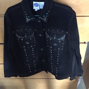 New Diane Gilman Denim Jacket