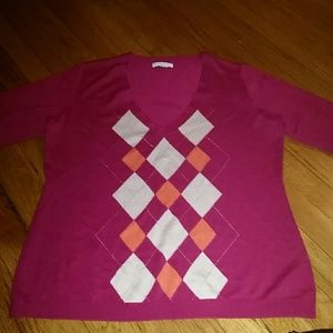 New York & Co. V Neck Sweater - Size L
