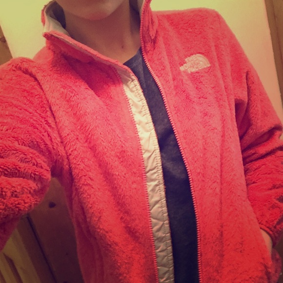 Soft Fuzzy North Face jacket