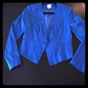 Bright blue Halogen blazer!
