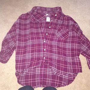 NWT Aeropostale Flannel size medium