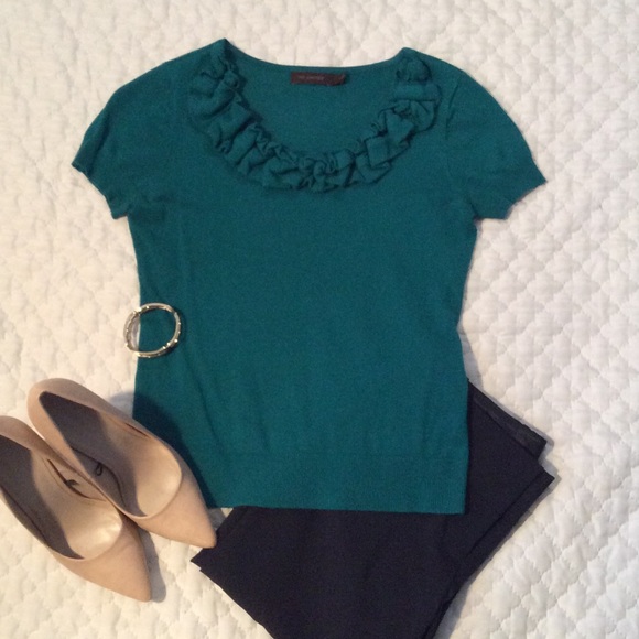 Rich turquoise limited top
