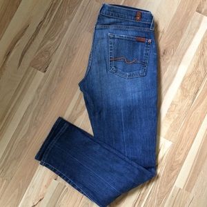 7 for all mankind skinny denim
