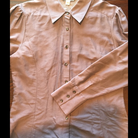 St. John cotton/silk blouse. Size 10