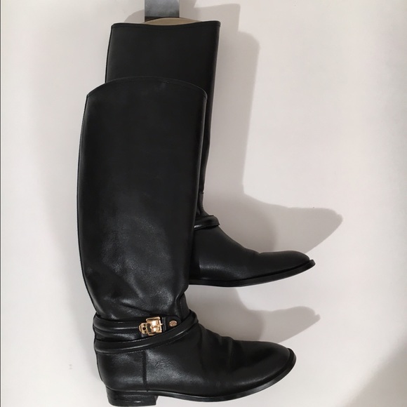 C. Wonder Black Leather Riding Boots. Size 7.5