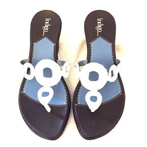 Slip on sandals, Indigo by Clarks