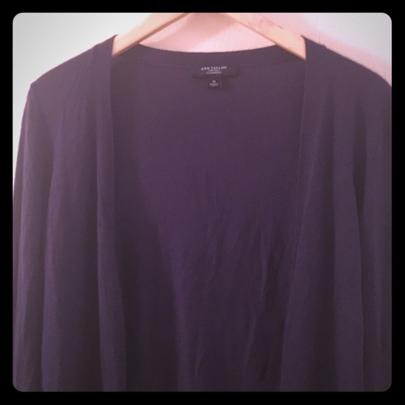 Ann Taylor v-neck cashmere sweater