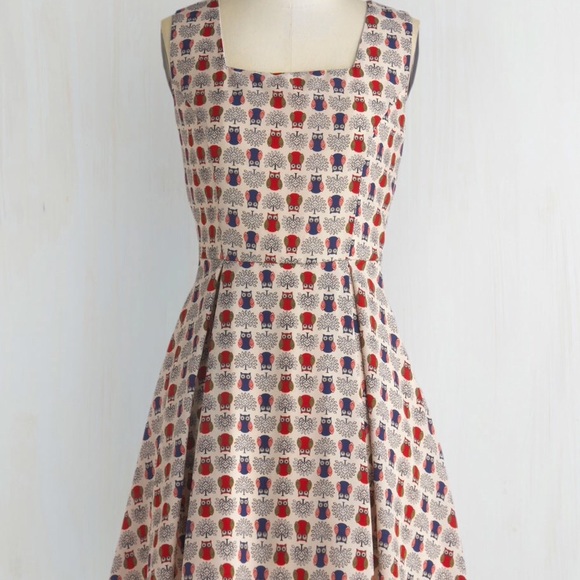 Modcloth Owl About That! Dress