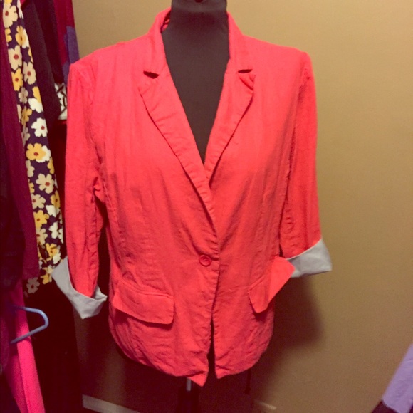 Coral blazer 2x