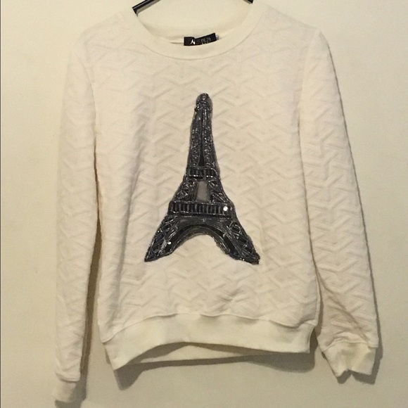 Cream quilted Eiffel Tower!!!