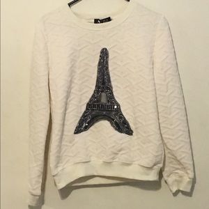 Cream quilted Eiffel Tower!!!